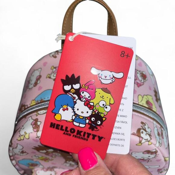 Loungefly sanrio new pink backpack main image 5